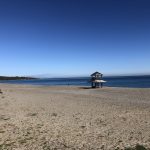 Turm für die Rettungsschwimmer